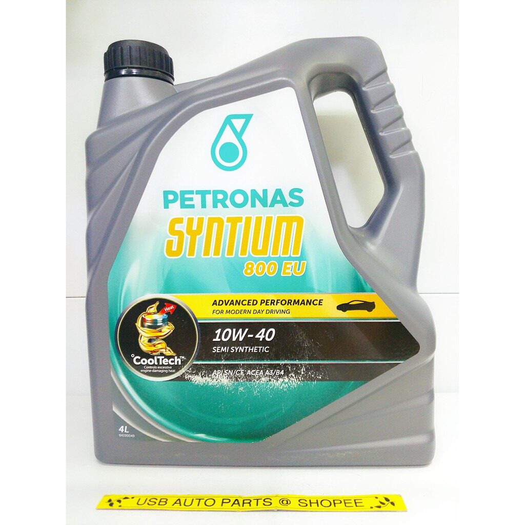 Petronas Syntium 10w - 40 synthetic 800 SN/CF