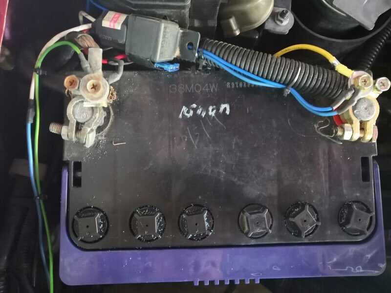 bateri/tanda alternator rosak pada kereta