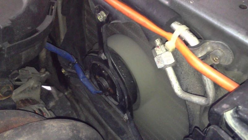 Motor kipas rosak / tanda aircond compressor rosak